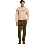 Pepe Jeans New Joe Crew erkek sweatshirt, Kahverengi (Beton Bej), XL