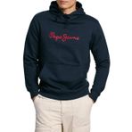 Pepe Jeans New Joe kapüşonlu erkek sweatshirt, Mavi (Dulwich Blue), S