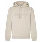 Pepe Jeans New Nouvel kapüşonlu erkek sweatshirt, beyaz (off-beyaz), L