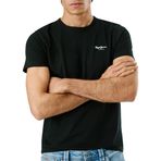 Pepe Jeans Original Basic 3 Erkek Tişört Slim Fit, siyah (Black), L