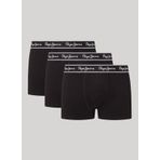 Pepe Jeans Siyah Erkek Boxer PMU10975 999 PEPE TK 3P