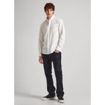 Pepe Jeans Slim Fit Beyaz Erkek Gömlek PM308270 800 PRINCE