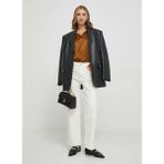 Pepe Jeans Yüksek Bel Düz Paça Regular Straight Krem Kadın Denim Pantolon PL204598WI58 - 25