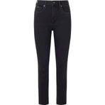 Pepe Jeans Yüksek Bel Regular Straight Denim Pantolon, 27, 5003160570, Siyah, Kadın