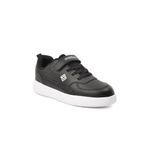 PEPINO 1302-F Siyah Beyaz Unisex Çocuk Spor Ayakkabı