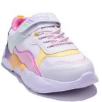 PEPİNO 1424 Beyaz Pembe Kız Çocuk Spor Ayakkabı