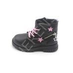 PEPİNO 1525 Siyah Pembe Unisex Çocuk Bot