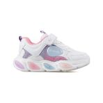 Pepino 1901 Patik Beyaz Pembe Unisex Çocuk Günlük Ayakkabı 1901-PATIK-BEYAZ-PEMBE Beyaz - 30