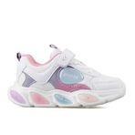 Pepino 1901 Patik Beyaz Pembe Unisex Çocuk Günlük Ayakkabı 1901-PATIK-BEYAZ-PEMBE Beyaz