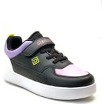 PEPİNO CKR00713 1302 Siyah-Lila Patik Çocuk Sneaker Ayakkabı