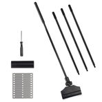 Pepisky 3 1 Çok Fonksiyonlu Akvaryum Fish Tank Tem Aracı Akvaryum Tem Set Balık Tankı Fırça + Yosun Kazıyıcı + balık Net 65 CM