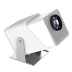 Pepisky 720P Projektör WiFi BT5.2 Android 11 Sistemi 180° Döndürülebilir Film Projektörü 220 inç Ekran Aynalama Tekniği Dahili Hoparlör Otomatik Keystone Düzeltme Desteği TV Kutusu Bilgisayar Ev Sinem