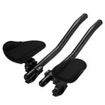 Pepisky Bisiklet Dinlenme Gidon Bisiklet Aero Bar Bisiklet Gevşeme Kolu Bar Triatlon MTB Yol Bisikleti Kol Dayanağı Bar Bisiklet Aerobar