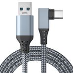 Pepisky VR Bağlantı Kablosu 5 Gbps Yüksek Hızlı Veri Aktarımı VR Sanal Gerçeklik Kulaklığı Oyun Bağlantısı PC'sine Uygun