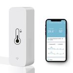 Pepisky WiFi Sıcaklık ve Nem Test Cihazı Ev Termometresi Çok Fonksiyonlu Higrometre Cep Telefonu APP Kontrolü Ses Kontrolü için Alexa ve Asistan ile Uyumlu