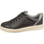 Pepita 6262 Hafif Deri Sneakers Erkek Ayakkabı - Siyah - Beyaz