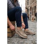 Pepita E146 Rahat Hafif Keten Özel Tasarım Spor Sneaker Erkek Ayakkabı - Camel