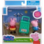 Peppa Pig - Dondurmacı Peppa ve Kardeşi George Figür Oyuncak Seti
