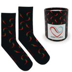 Pepper Socks – Desenli Unisex Soket Çorap
