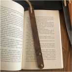 Pepuza 2 Adet Hakiki Deri Kitap Ayracı - Taba