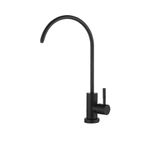 PERA BANYO Metalik Mat Siyah Arıtma Musluğu Ankastre Arıtma Çıkışlı Mutfak Musluk 1 Metal