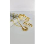 Pera Gold Hediye Çelik Takı 309