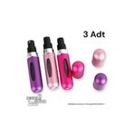 Pera İstanbul 3 Adet Taşınabilir Cep Parfüm Şişesi Doldurma Atomizer Çantalık Doldurulabilir Mini Şişe 5ml