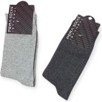 Pera Socks 2'li Erkek Çorap - 40 - 44 - Gri - Füme