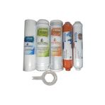 Pera Water Açık Kasa su arıtma cihazlarına uygun mebransız 5 li mineral filtre seti açma anahtarlı