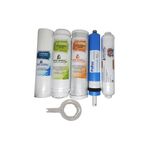 Pera Water Açık Kasa su arıtma cihazlarına uygun Pallas 80 gpd mebranlı 5 li filtre seti