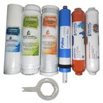 Pera Water Açık Kasa su arıtma cihazlarına uygun Pallas 80 gpd mebranlı 6 li mineral filtre seti