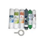 Pera Water Açık Kasa su arıtma cihazlarına uygun Platinium 80 gpd mebranlı 6 li alkali filtre seti