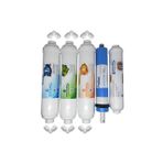 Pera Water kapalı kasa su arıtma cihazlarına uygun Pallas 80 gpd inline 5 li filtre seti