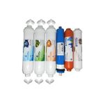 Pera Water kapalı kasa su arıtma cihazlarına uygun Vontron 75 gpd inline 6 li mineral filtre seti