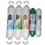 pera water treatment systems kapalı kasa su arıtma cihazlarına uygun mebransız inline 5 li alkali filtre seti
