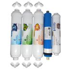 pera water treatment systems kapalı kasa su arıtma cihazlarına uygun Vontron 75 gpd inline 5 li filtre seti
