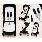 perababy Bebek Arabalarına Özel Puset Minderi - Seat Liner - İç Ped (tüm cybexler ile uyumlu) Beyaz