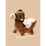 Perababy Sallanmalı, Binmeli ve Zıplamalı Peluş At Figürlü Oyuncak (%100 masif denge oyuncağı) 833411