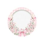 PeraCreations İsme Özel Yuvarlak Bebek Kuşe Sticker/ 4 Cm 70 Adet