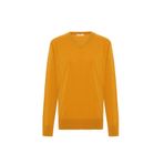 Peraluna MATEO V NECK PULLOVER Yumuşak Tuşeli Mevsimlik Erkek Triko Kazak - Hardal