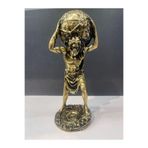 Peramari Dekoratif Polyester Atlas Adam Heykeli Gold-Eskitme GOLD ESKİTME 27 x 11