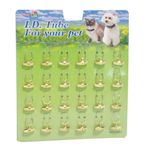 Percell Gold Tekli Kedi Köpek İsimlik Kimlik Tüpü 2 Cm