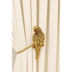 Perde Aksesuarı Polyester Kolbağı Perde Tutucu Kuş Model Premium Perde Demiri 1 Adet Gold