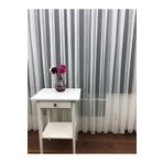 Perde Alemi çizgili Düz Seyrek Pile 1-2 450x250 cm Tül Perde