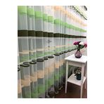 Perde Alemi Enine Çizgili Bantlı Spor Seyrek Pile 1-2 100x250 cm Tül Perde