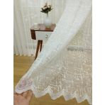 Perde Alemi Keten Görünümlü Özel Örme Dokulu Normal Pile 1-2.5 300x260 cm Tül Perde