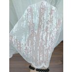 Perde Alemi Örme Desenli Sık Pile 1-3 600x260 cm Tül Perde