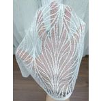 Perde Alemi Özel Örme Dokulu Normal Pile 1-2.5 550x250 cm Tül Perde