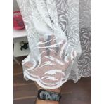 Perde Alemi Özel Örme Dokulu Seyrek Pile 1-2 200x250 cm Tül Perde