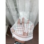 Perde Alemi Spor Desen Dantel Normal Pile 1-2.5 350x250 cm Tül Perde